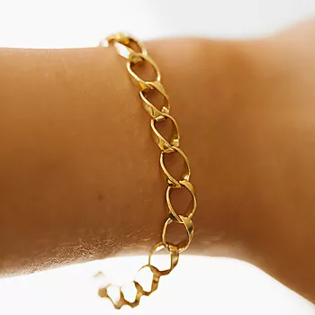 Bilde nummer 4 av Pan Jewelry, Armbånd i 925 forgylt sølv