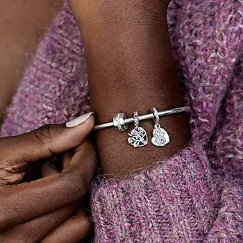 Bilde nummer 4 av Pandora Moments, Klemmecharm i 925 sølv med zirkonia