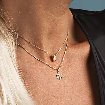 Bilde nummer 3 av Pan Jewelry, Anheng i 585 gult gull med zirkonia