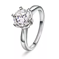 Olivia diamantring i 585 hvitt gull 2,00 ct TWSI2