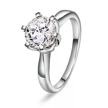 Olivia diamantring i 585 hvitt gull 2,00 ct TWSI2
