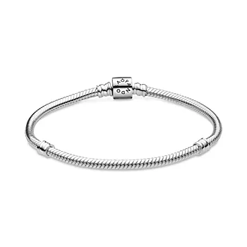 Pandora Moments, Armbånd i 925 sølv med tønneformet klemme