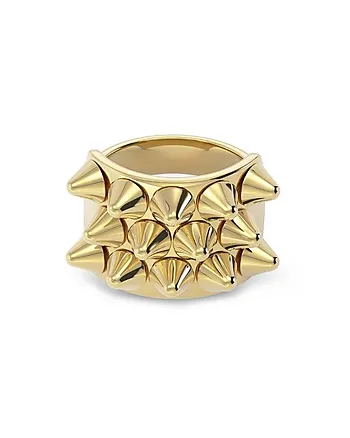 Peak ring i forgylt stål