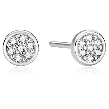 Øredobber i 925 sølv med zirkonia