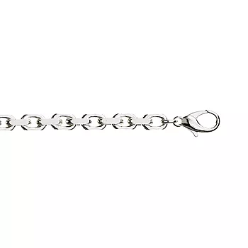 Anker kjede i 925 sølv 6,2 mm - 45 cm
