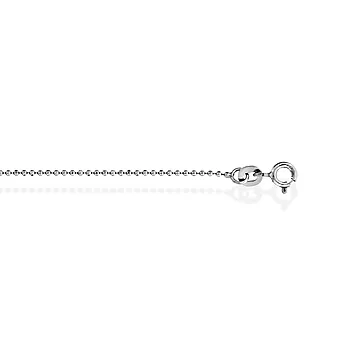 Pan Jewelry, Kulekjede i 925 sølv 1,1 mm, 42 cm