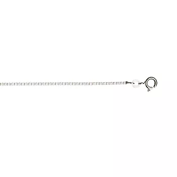 Veneziansk kjede i 925 sølv 1,3 mm, 36-70 cm