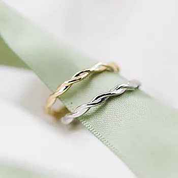 Bilde nummer 3 av Pan Jewelry, Friendship ring i forgylt 925 sølv