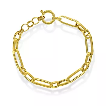 Armbånd i forgylt sølv, 21 cm