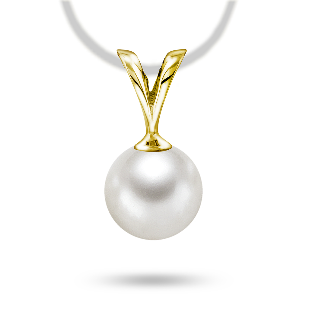 Pan Jewelry, Anheng i 585 gult gull med ferskvannsperle