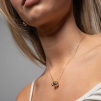 Bilde nummer 2 av Vibe smykke i 925 forgylt sølv