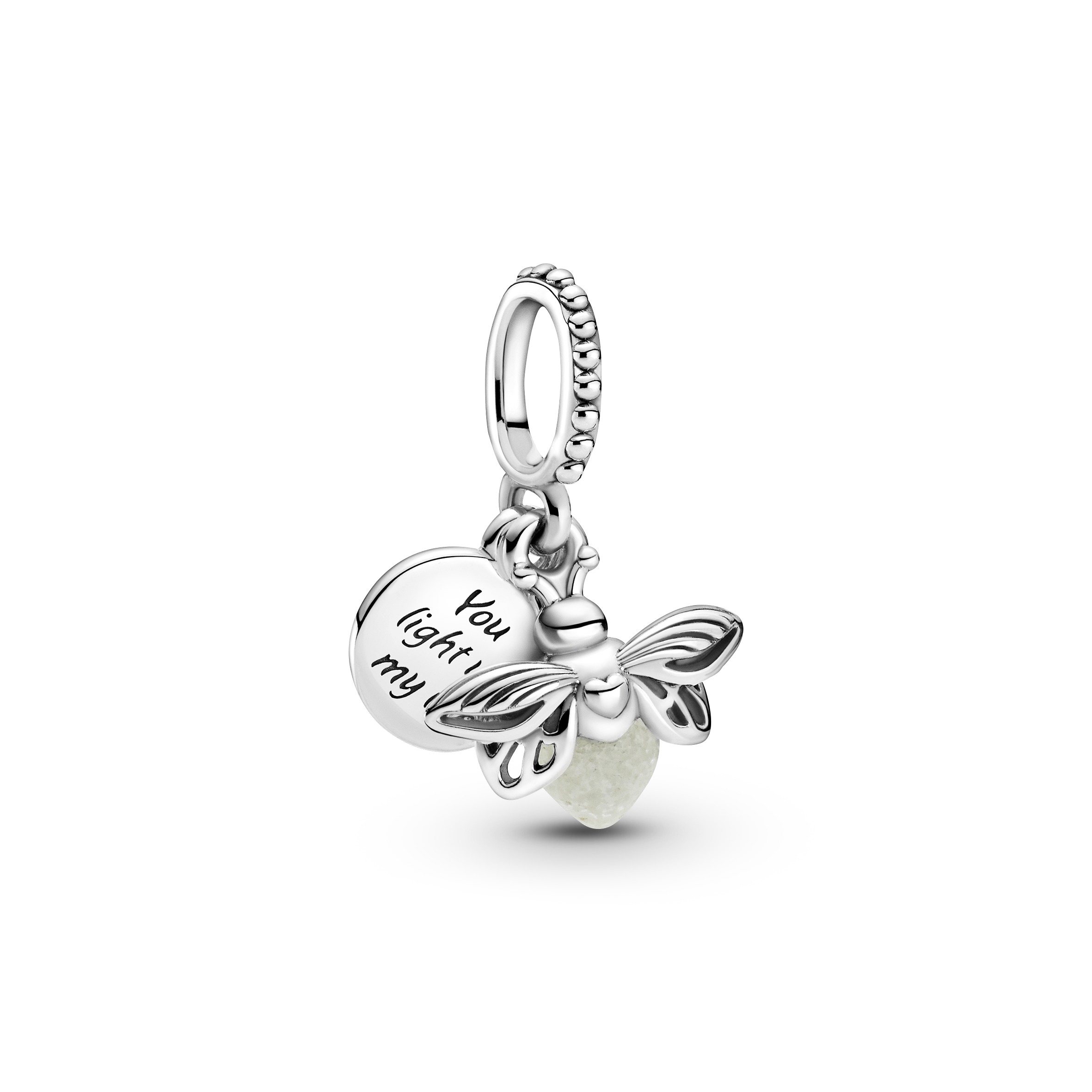 Pandora Moments, Charm i 925 sølv med ildflue