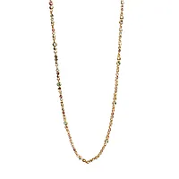 Sweet Droplets kjede i forgylt i messing med krystall