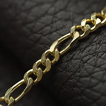 Bilde nummer 4 av Pan Jewelry, Figaro armbånd i forgylt 925 sølv, 19 cm