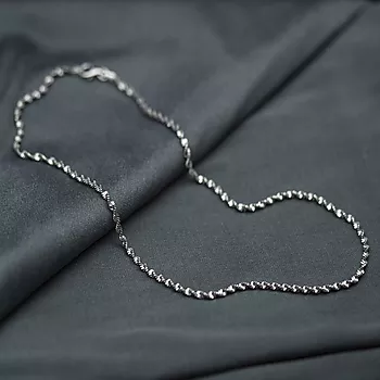 Bilde nummer 3 av Pan Jewelry, Tvunnet kjede i 925 sølv 2,7 mm, 50 cm