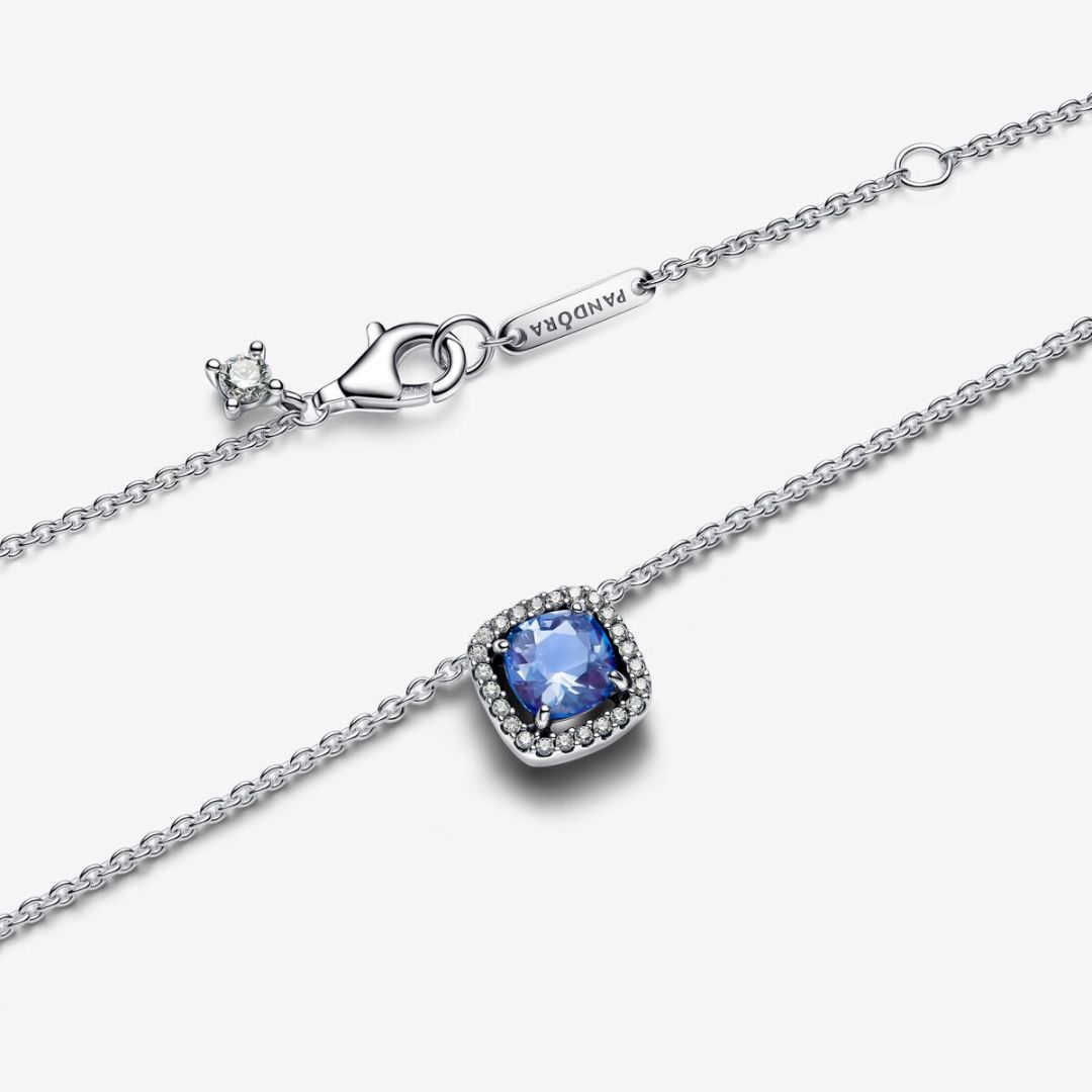 Bilde nummer 3 av Pandora Timeless, Smykke i 925 sølv med blå krystall og zirkonia