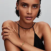 Bilde nummer 2 av Charms i 925 forgylt sølv med sommerfugl