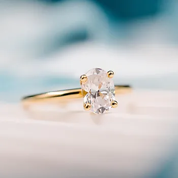 Bilde nummer 4 av Empress LAB diamantring i 585 gult gull 1,25 ct