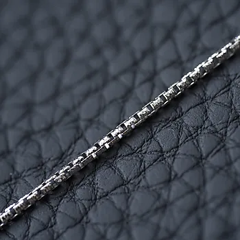 Bilde nummer 4 av Pan Jewelry, Veneziansk armbånd i rhodinert 925 sølv, 19 cm