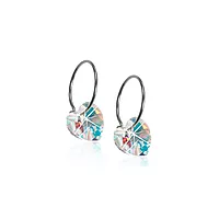 Blomdahl, Øredobber i medisinsk titan med flerfargede Swarovski krystaller