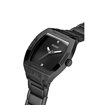 Bilde nummer 2 av Guess, Casual Life herreklokke i sort stål med lenke