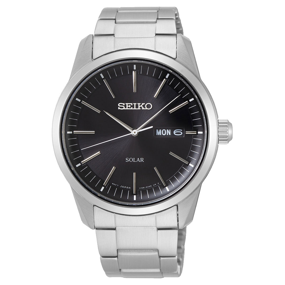 Seiko, Solar herreklokke med stållenke