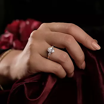Bilde nummer 4 av Pan Jewelry, Ring i forgylt 925 sølv med zirkonia