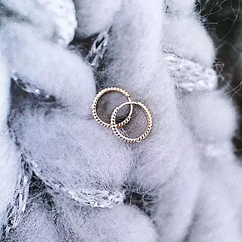 Bilde nummer 3 av Pan Jewelry, Øreringer i 585 gult gull