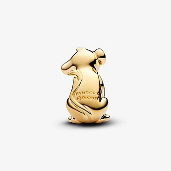 Bilde nummer 3 av Disney x Pandora, Charm i 925 forgylt sølv med løven Simba