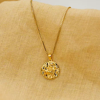 Bilde nummer 2 av Pan Jewelry, Smykke i 925 forgylt sølv med zirkonia og Skytten