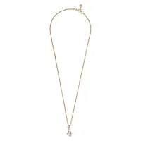 Noctelle smykke i forgylt messing med zirkonia