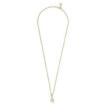 Noctelle smykke i forgylt messing med zirkonia