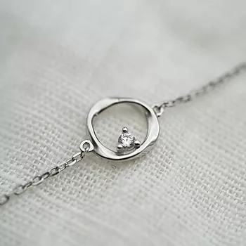 Bilde nummer 3 av Pan Jewelry, Armbånd 925 i sølv med zirkonia