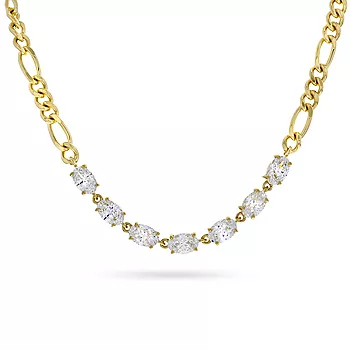 Pan Jewelry, Smykke i 925 forgylt sølv med zirkonia