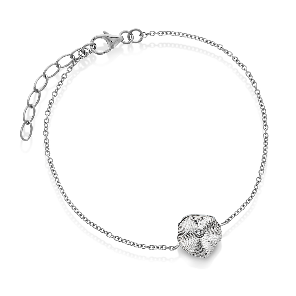 Pan Jewelry, Armbånd i sølv med zirkonia