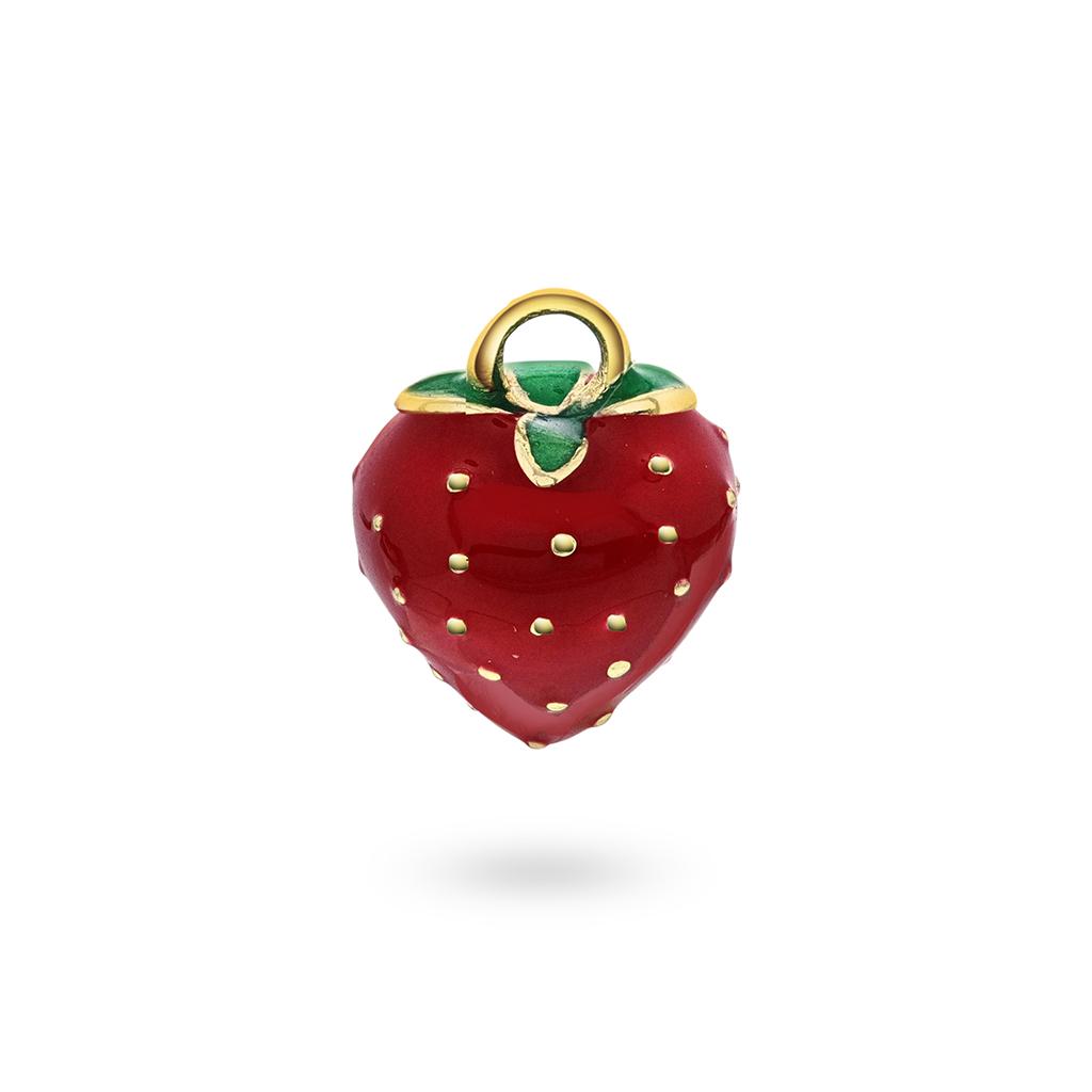 Berry Cute charms i 925 forgylt sølv