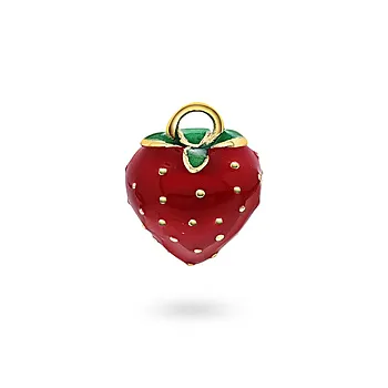 Berry Cute charms i 925 forgylt sølv