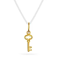 Anheng i 585 gult gull med nøkkel