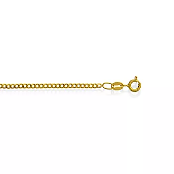 Bilde nummer 2 av Panserkjede i 925 forgylt sølv 2,13 mm, 42-60 cm