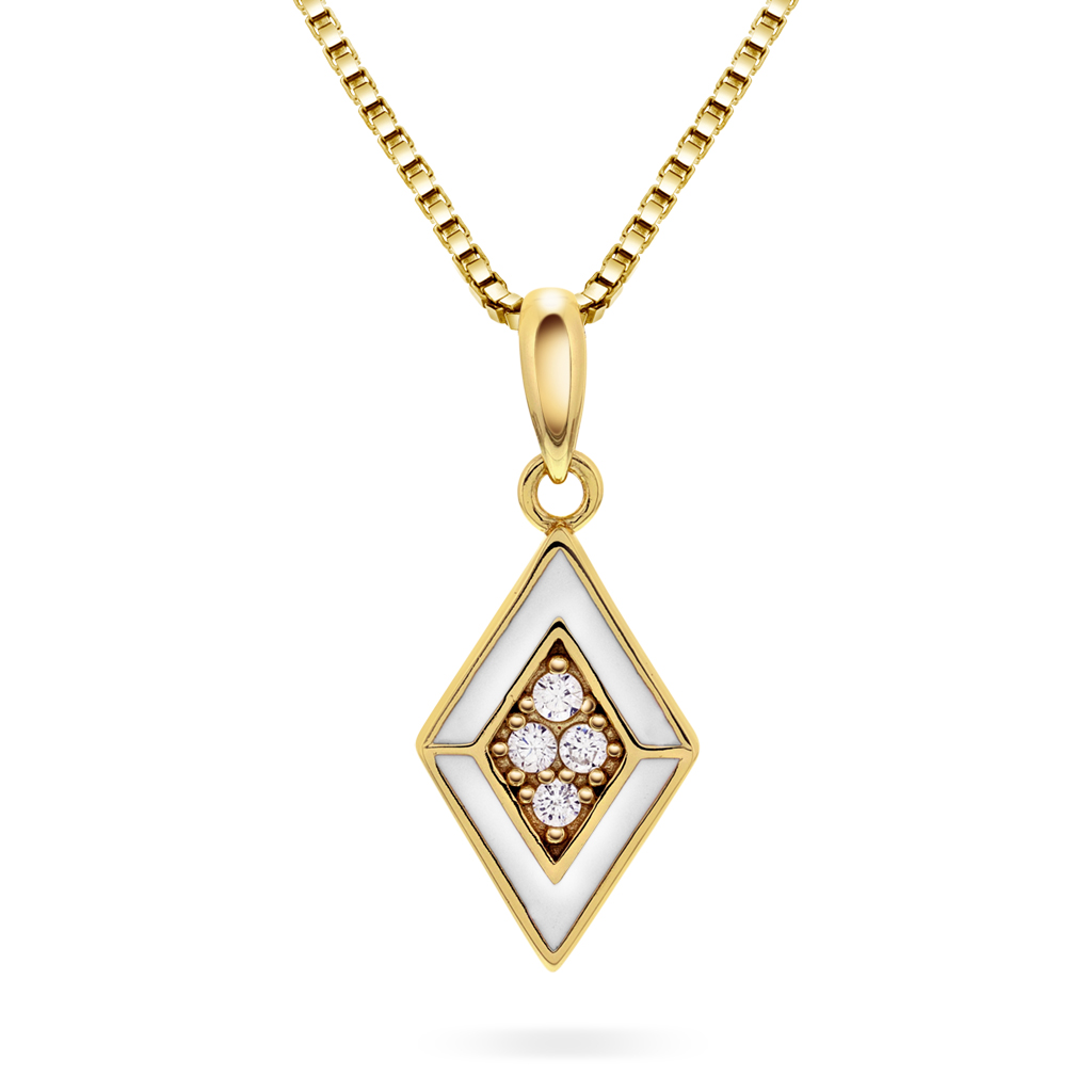 Pan Jewelry, Smykke i forgylt 925 sølv med zirkonia