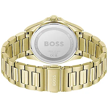 Bilde nummer 4 av Hugo Boss, Herreklokke med gullfarget stållenke