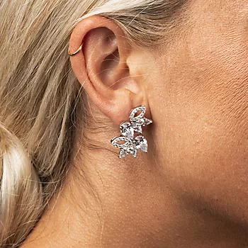Bilde nummer 2 av Pan Jewelry, Øredobber i 925 sølv med zirkonia