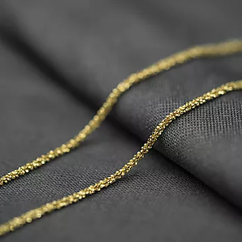 Bilde nummer 2 av Pan Jewelry, Popcorn kjede i forgylt 925 sølv 1,8 mm, 50 cm