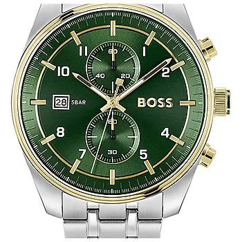 Bilde nummer 3 av Hugo Boss, Herreklokke med stållenke
