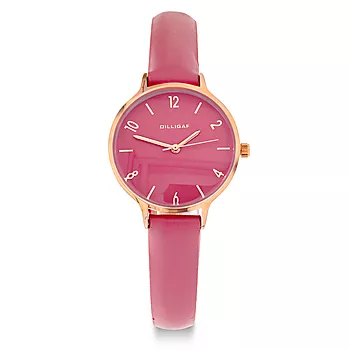 Dilligaf, Dameklokke med rosa rem