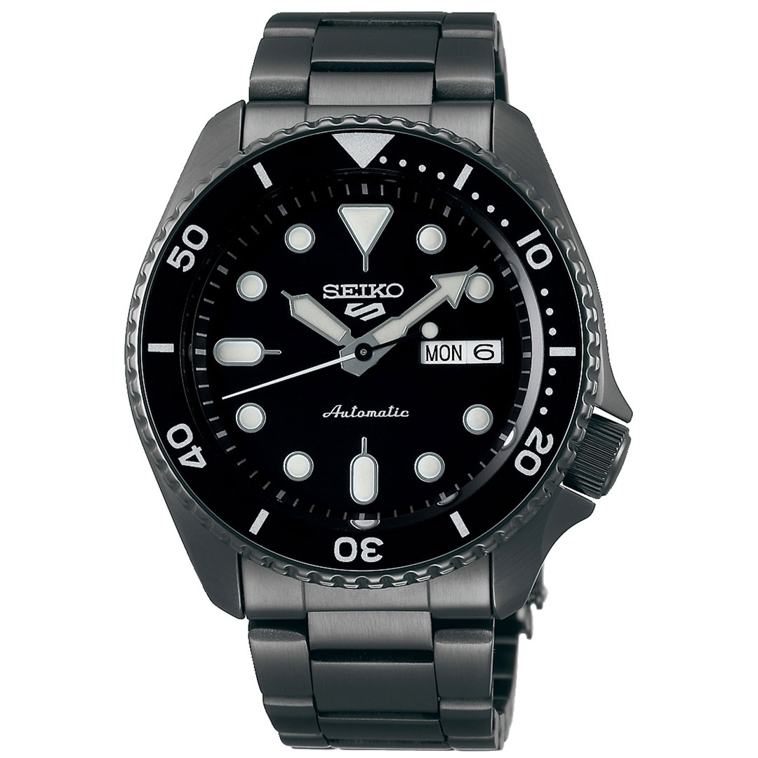 Seiko, 5 Sports Automatic herreklokke med stållenke