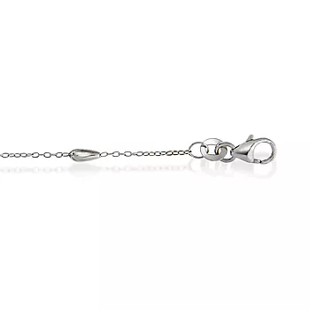 Pan Jewelry, Kjede i 925 sølv 0,8 mm, 45-63 cm