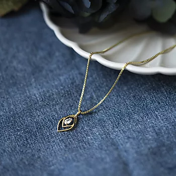 Bilde nummer 4 av Pan Jewelry, Anheng i 585 gult gull med zirkonia