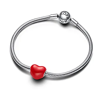 Bilde nummer 4 av Pandora Moments, Fargeskiftende charm i 925 sølv med hjerte