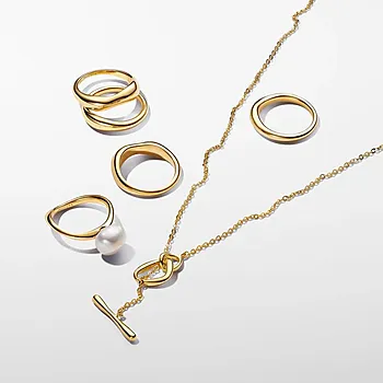 Bilde nummer 3 av Pandora Essence, Ring i 925 forgylt sølv